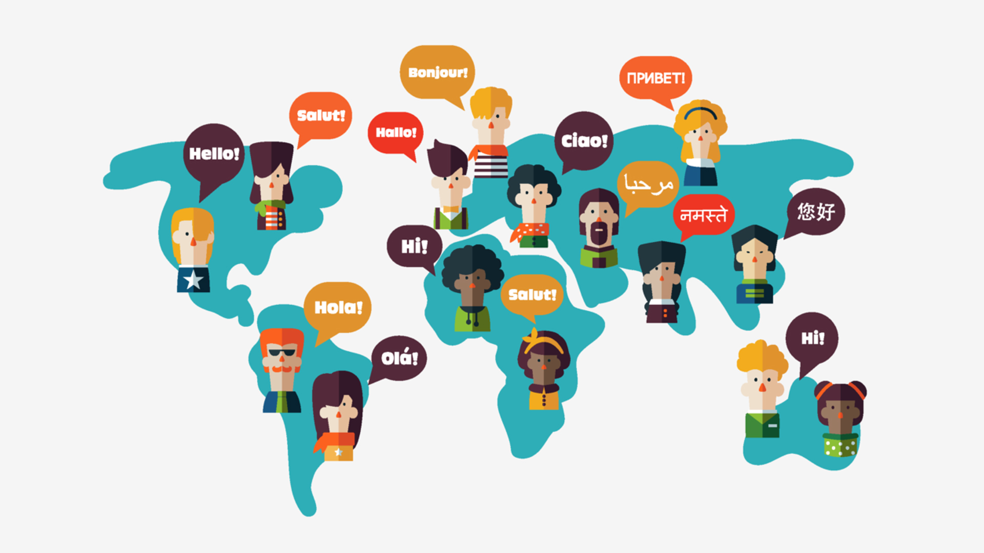 ۷ زبان پر استفاده در جهان