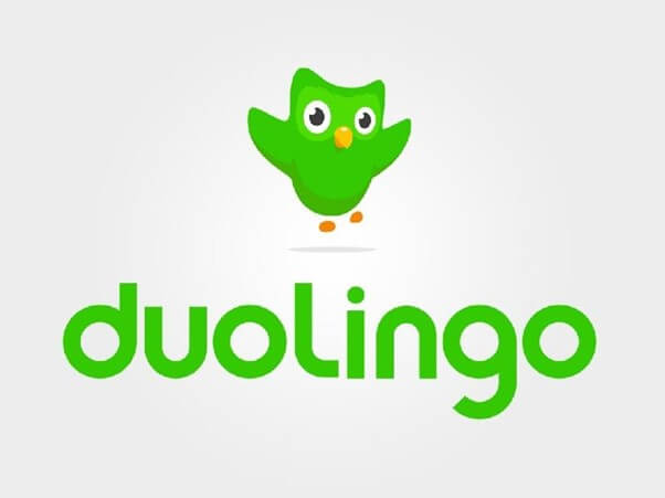 تصویری از لوگو سایت Duolingo