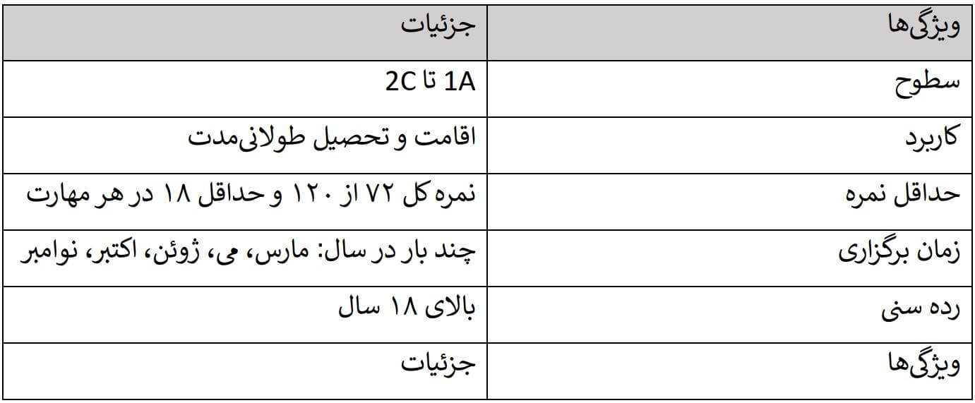 آزمون PLIDA