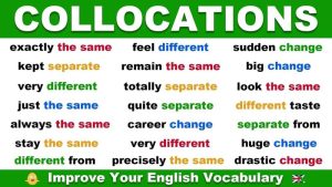 کالوکیشن های انگلیسی (Collocations)
